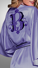 Boudoir Logo on Robe