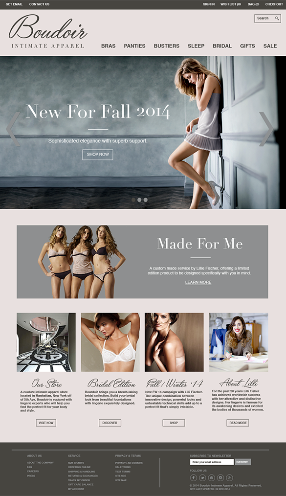 Boudoir Home Page Boudoir Home Page