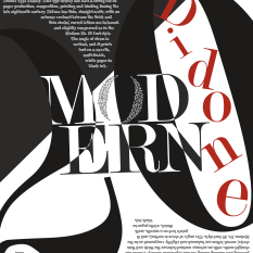 Modern Number 20 Type Poster