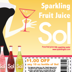 Sol Carbonated Fruit Juice