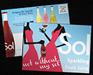 Sol Fruit Drink Postcard Advertisment